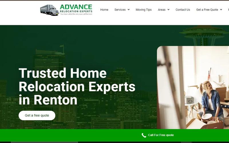 Advance Relocation Experts website