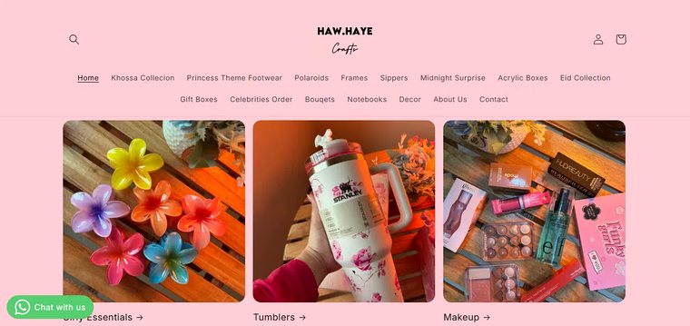 Haw Haye Crafts website