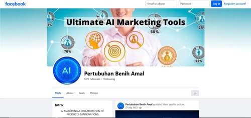 Pertubuhan Benih Amal Facebook